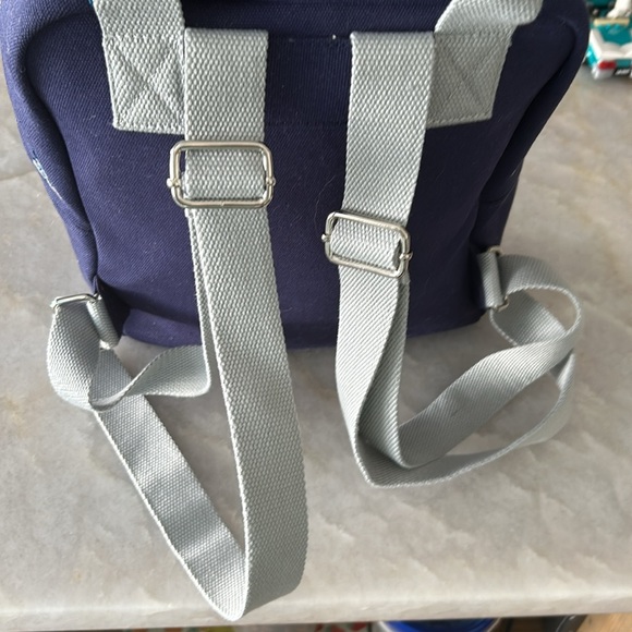 RARE Loungefly Disney Parks Navy Backpack with Castle Design main image 7